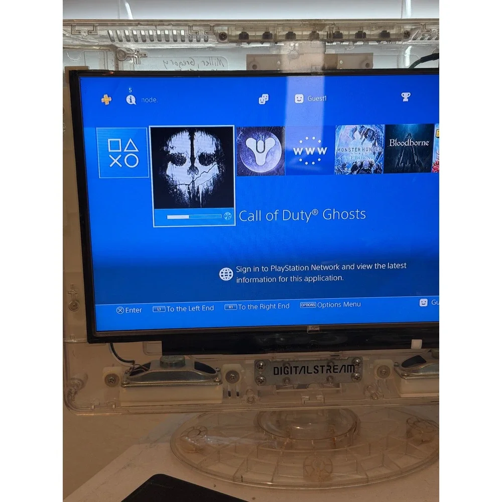 Sony PlayStation 4 Pro 1TB Console Black CUH-7215B Series Bundle Controller Work